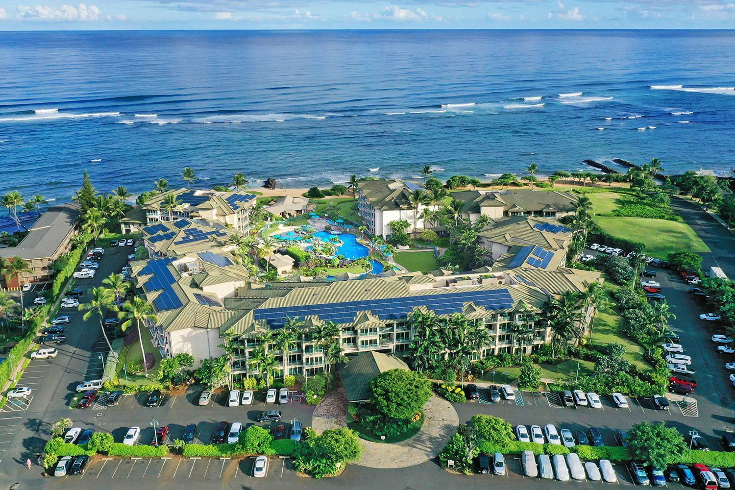 Waipouli Beach Resort Penthouse Beautiful Oceanview Aloha! Ac Pool Kapa'a Bagian luar foto